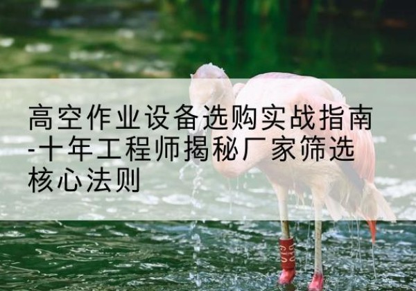 寻乌剪叉式升降机厂家-高空作业设备选购实战指南-十年工程师揭秘厂家筛选核心法则